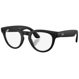 Умные очки Ray-Ban Meta* Headliner Gen 2 Matte Black, Прозрачные линзы для компьютера Clear Blue-Violet (RW4013), размер L